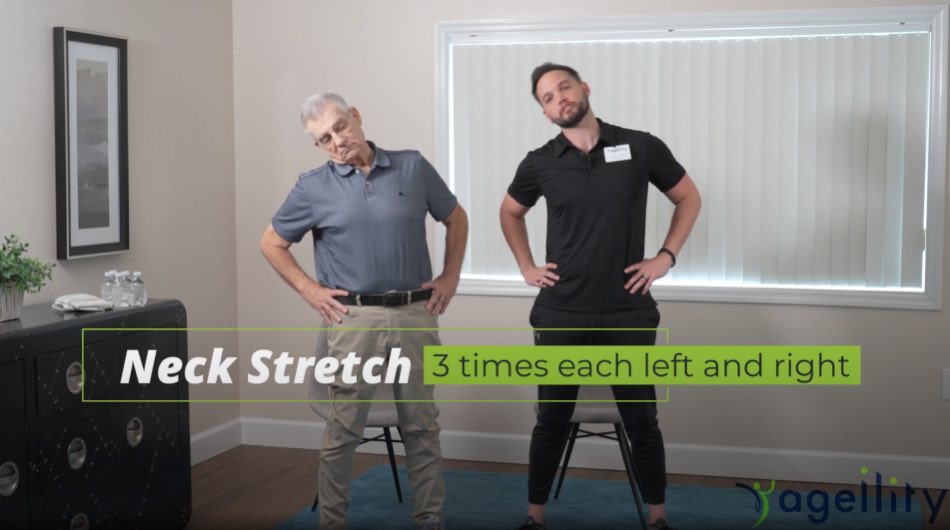 Neck Stretch - Left and Right