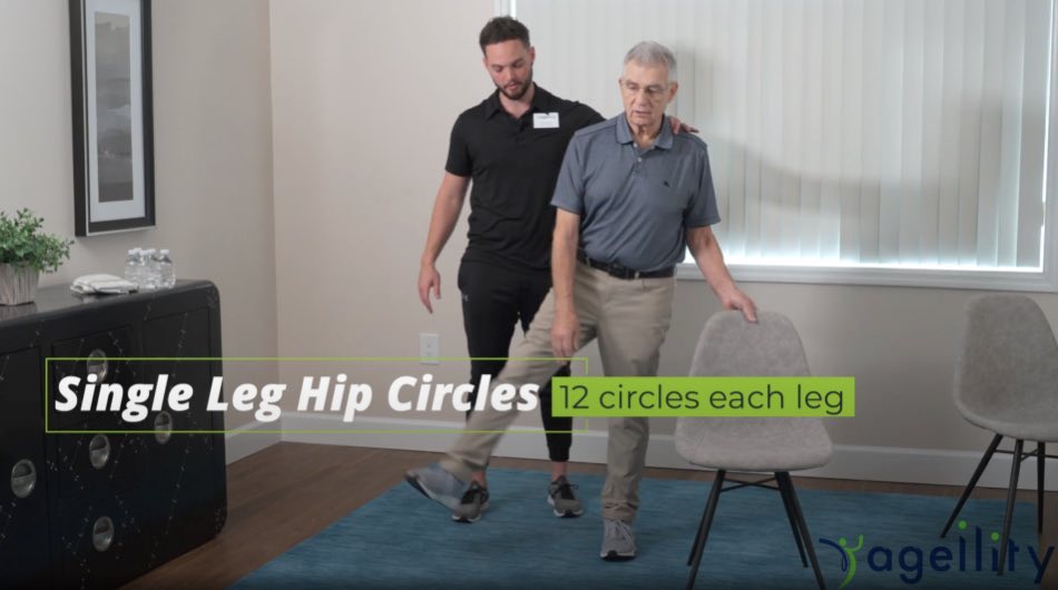 Single-Leg Hip Circles