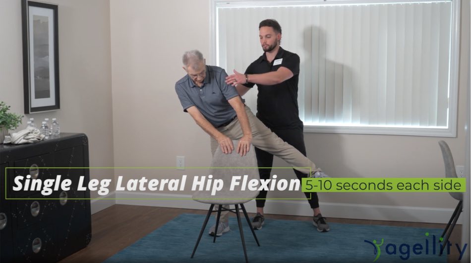 Single-Leg Lateral Hip Flexion