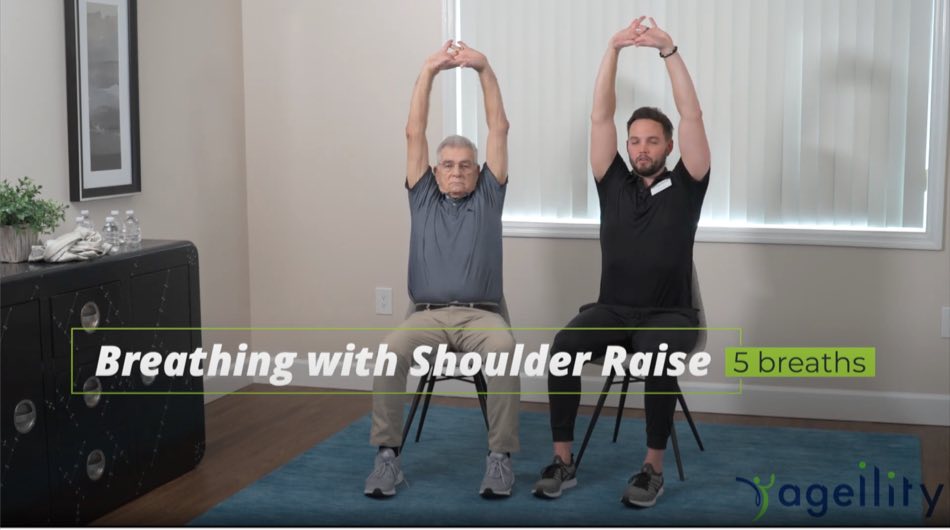 Breathing with Shoulder Raise